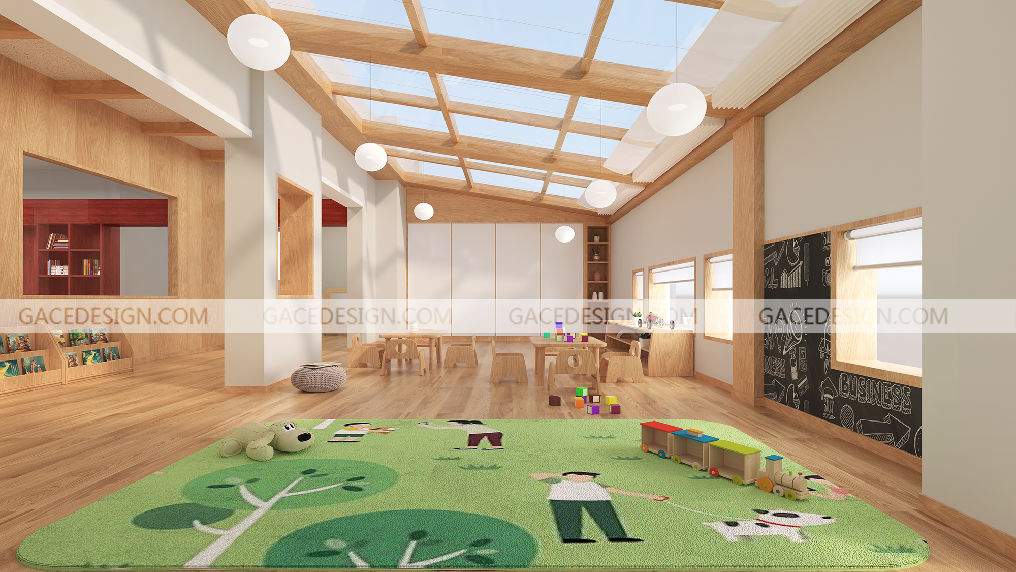 幼兒園設(shè)計中要如何運用光線？